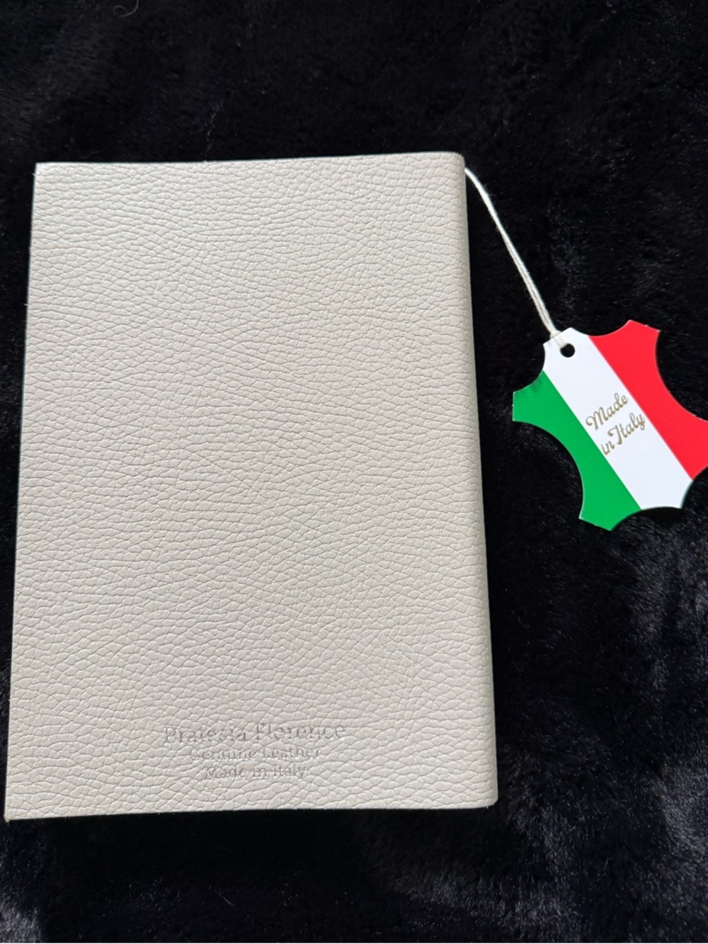 Premium Cream Leather Journal - Made in Italy